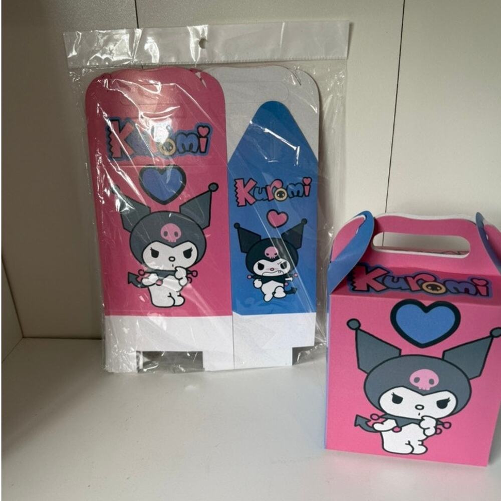 Kuromi 10 pk double sided favor candy boxes double sided